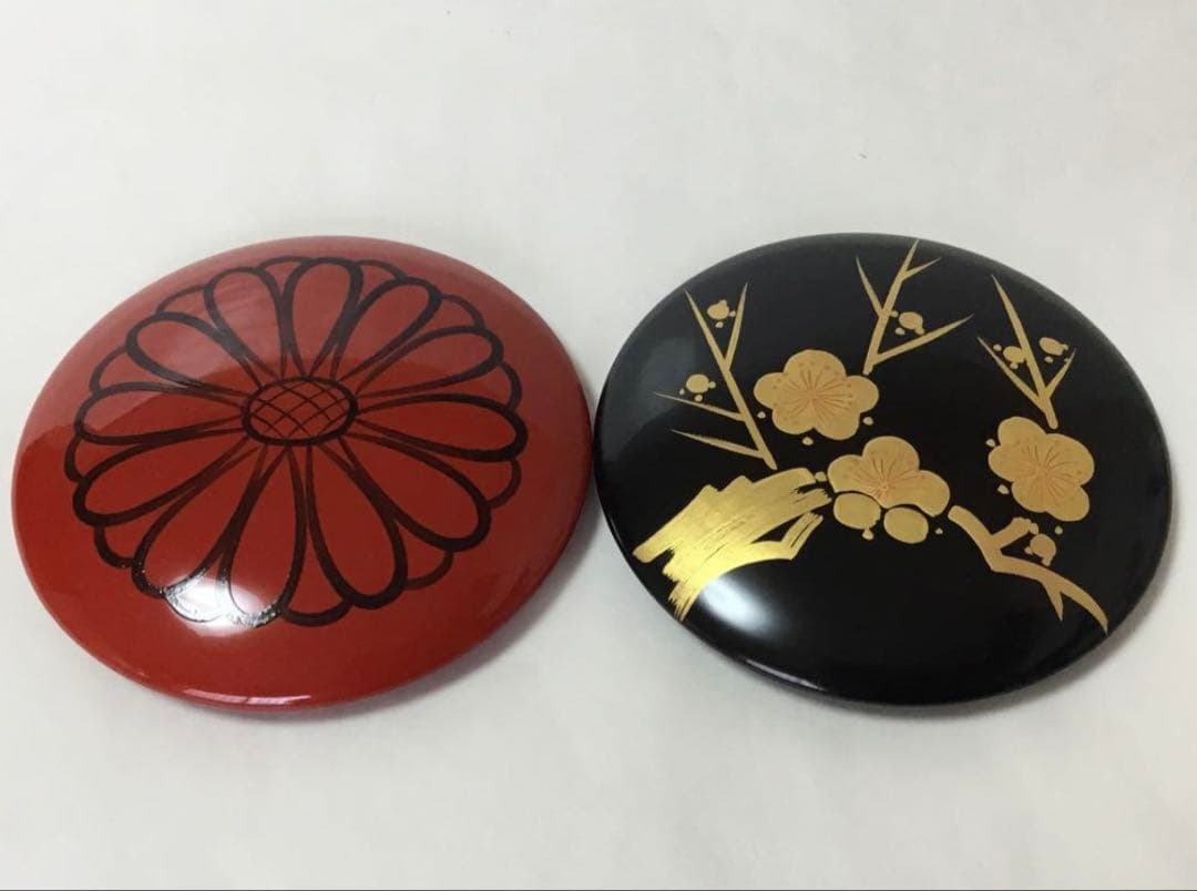 茶道具 古物品 春秋棗 蓋2枚付 即中斎好 紙箱入