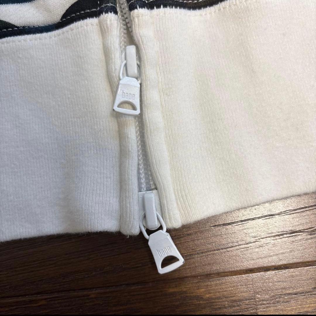 A Bathing Ape 迷彩柄 フルジップパーカー M