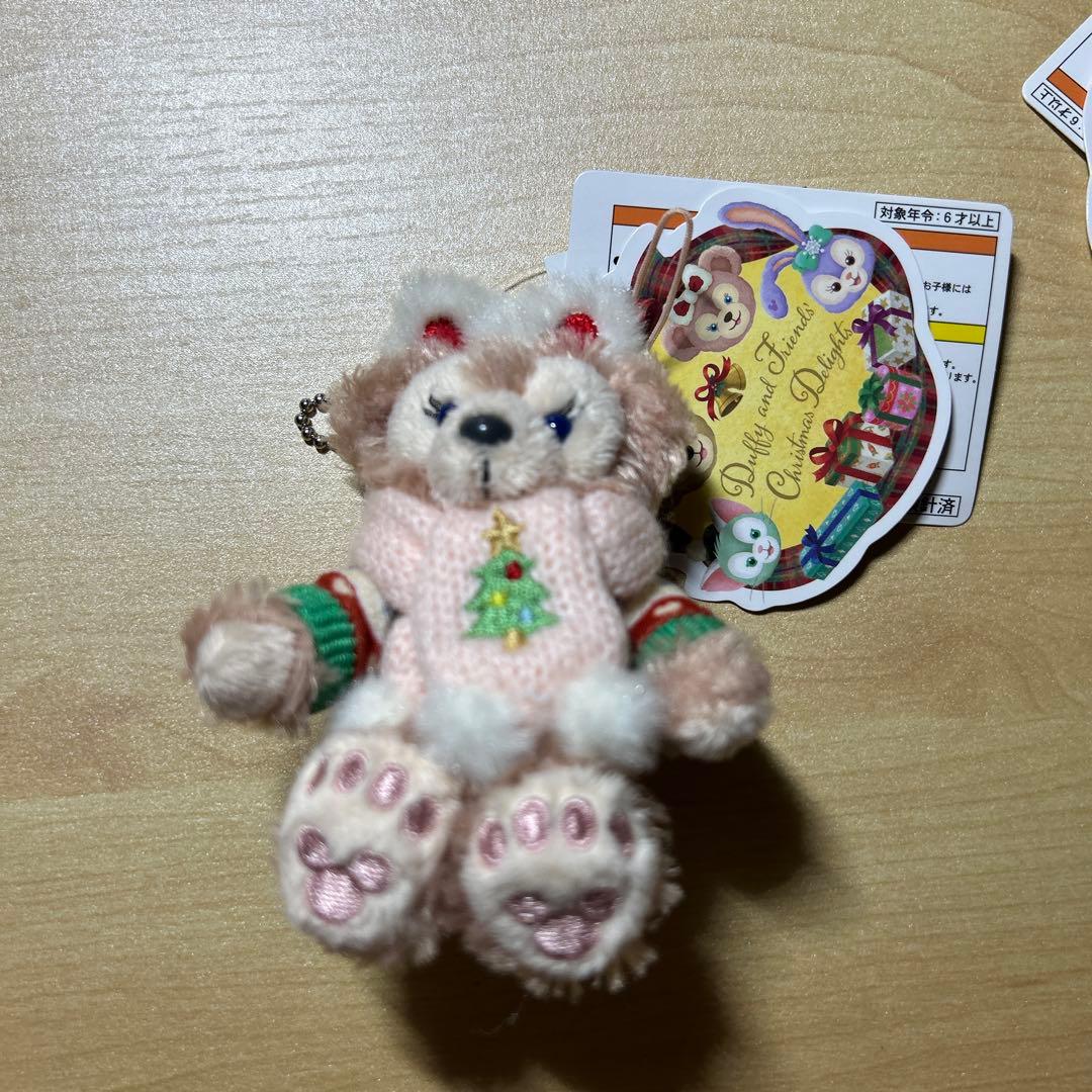 ダッフィー　クリスマスディライト　ぬいぐるみストラップ☆新品☆