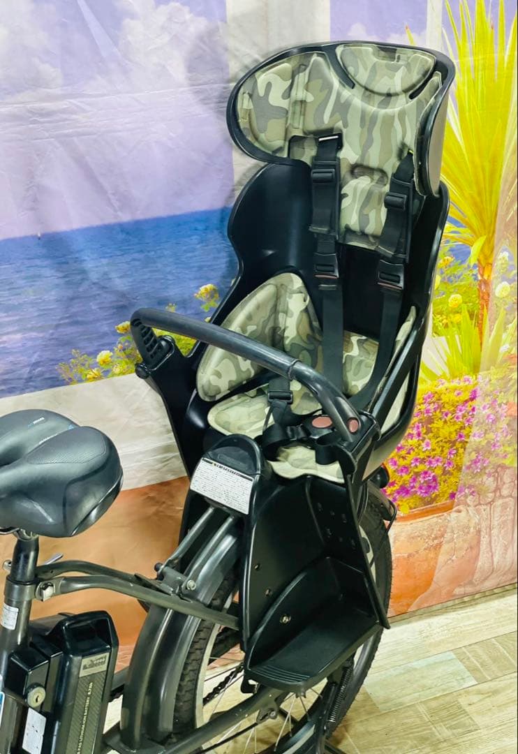 超特価！BIKKE ビッケ⭐️人気ブリヂストン子供乗せ電動アシスト自転車Y2323