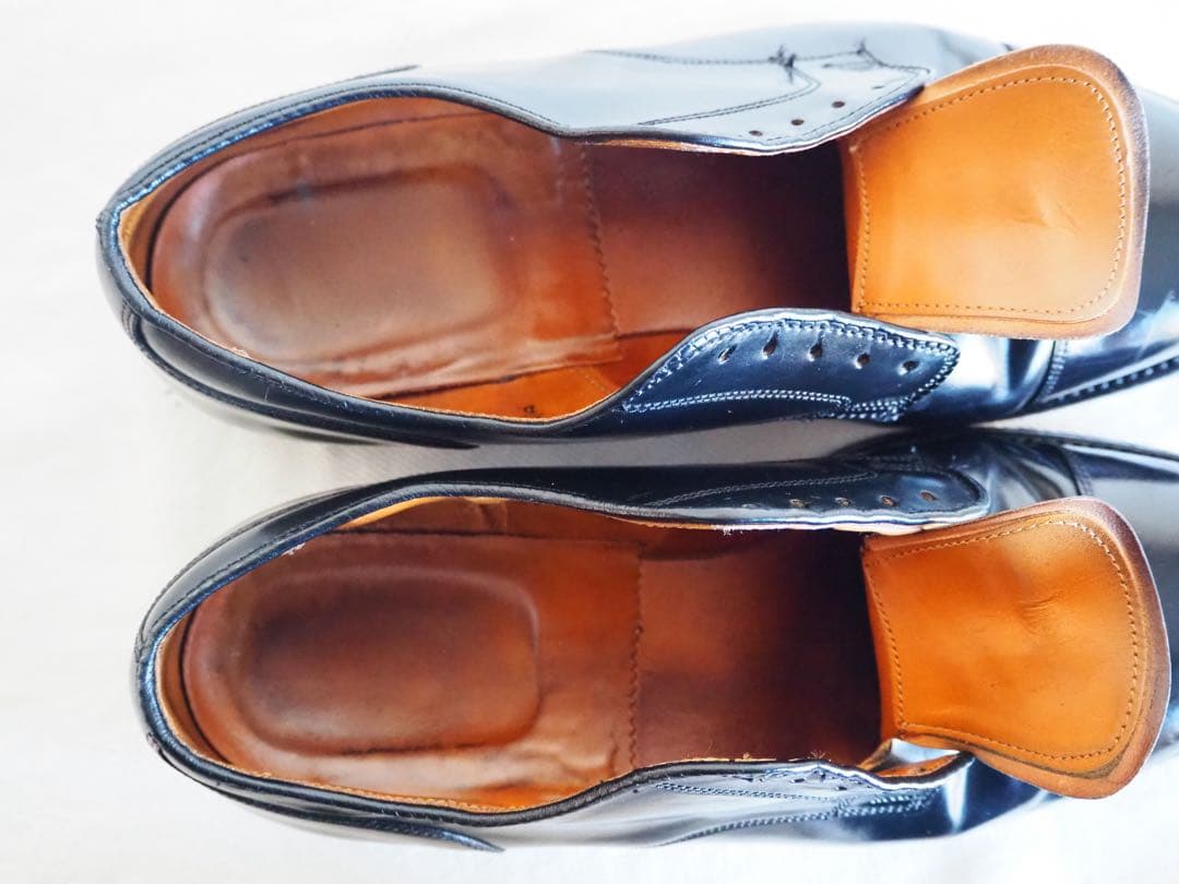 靴 Alden 2160 cordovan Straight Tip shoe