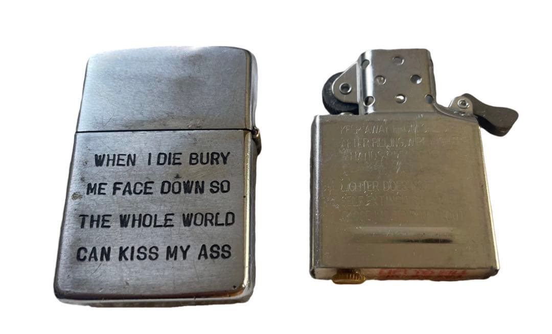 米陸軍本物ベトナムZippo1968 南ベトナム軍事援助司令部希少品