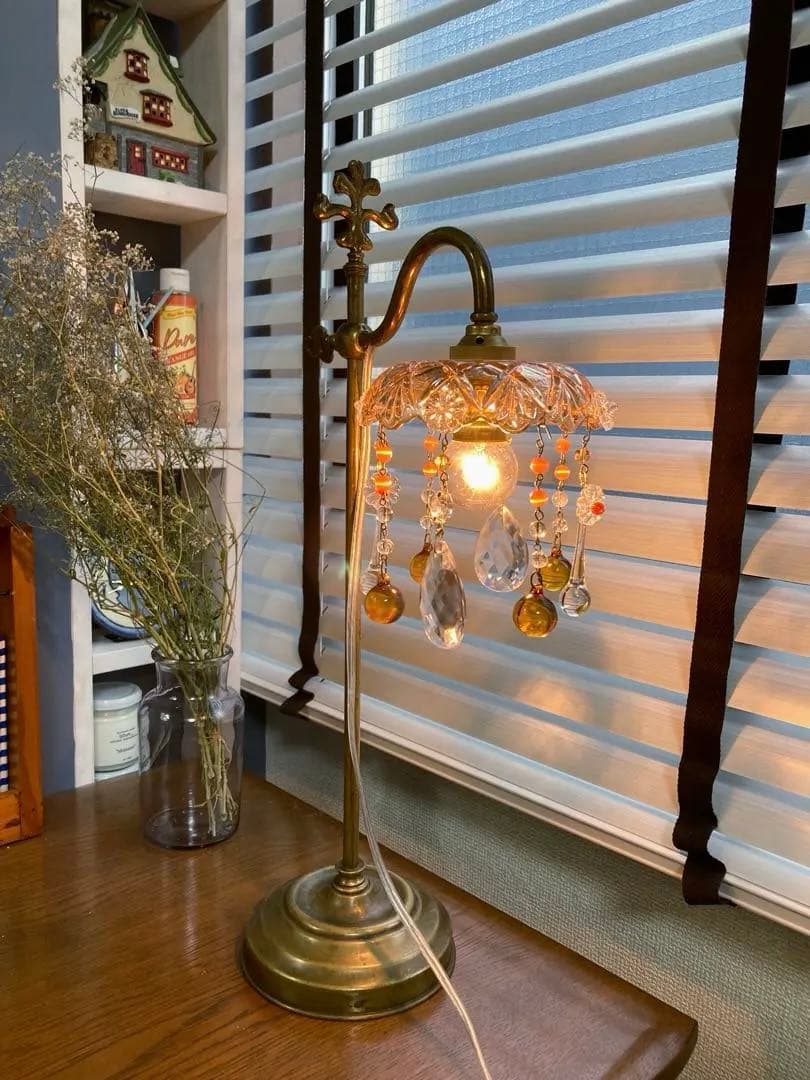 ミニシャンデリア（winter）1920年 フランスアンティーク ランプ