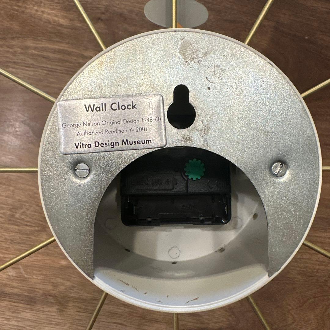 【要修理】ジョージネルソンボールクロック　マルチ　vitra.