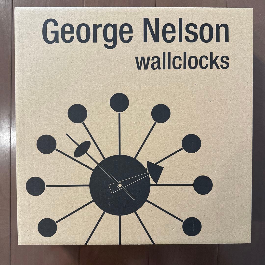【要修理】ジョージネルソンボールクロック　マルチ　vitra.