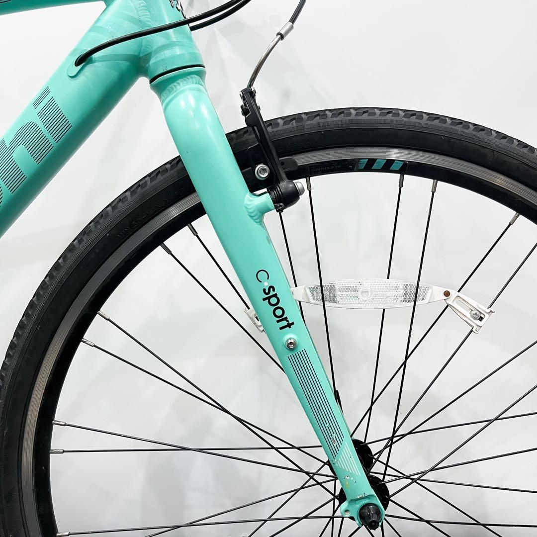 Bianchi C Sport 1 2021年 サイズ43 BB新品 チェレステ