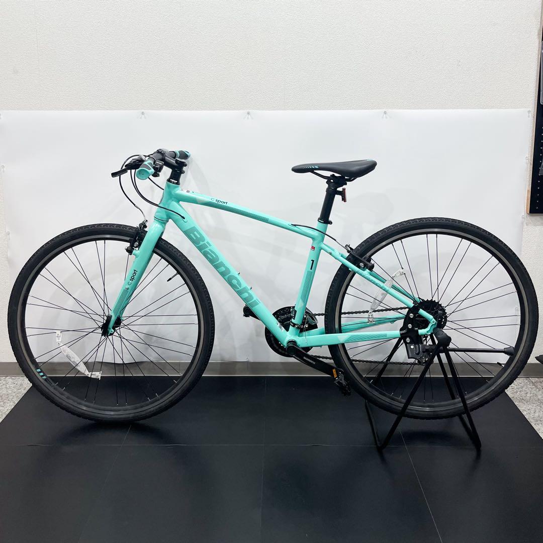 Bianchi C Sport 1 2021年 サイズ43 BB新品 チェレステ