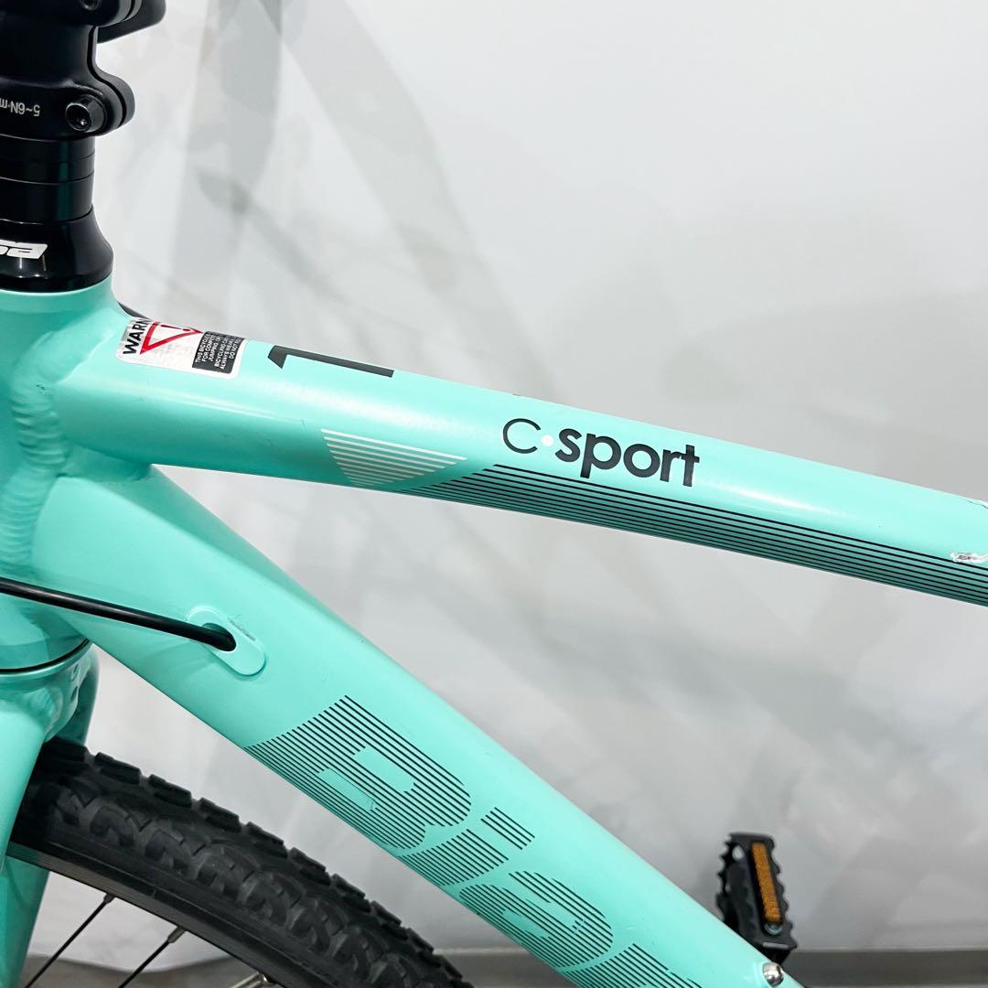 Bianchi C Sport 1 2021年 サイズ43 BB新品 チェレステ