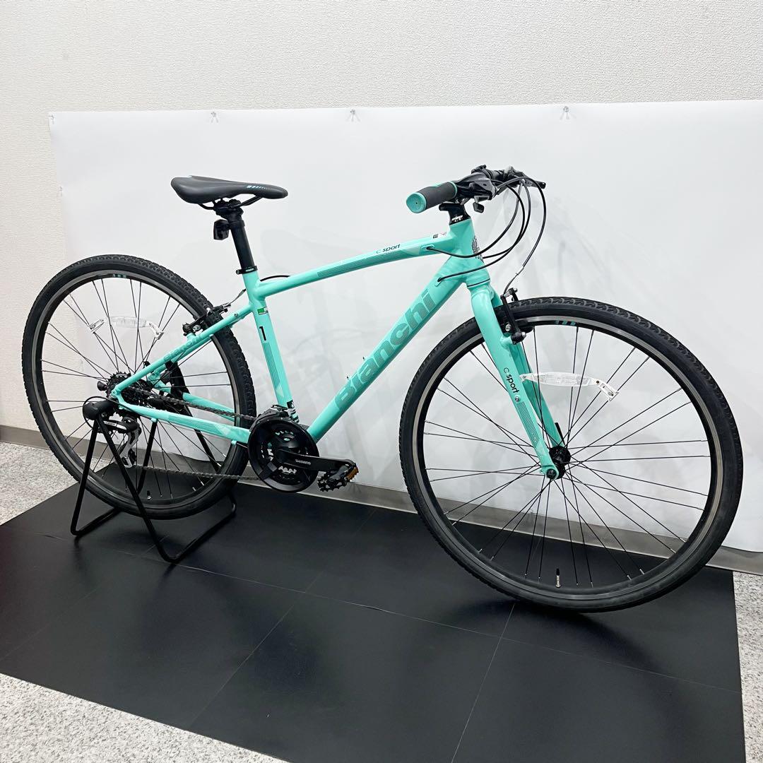 Bianchi C Sport 1 2021年 サイズ43 BB新品 チェレステ