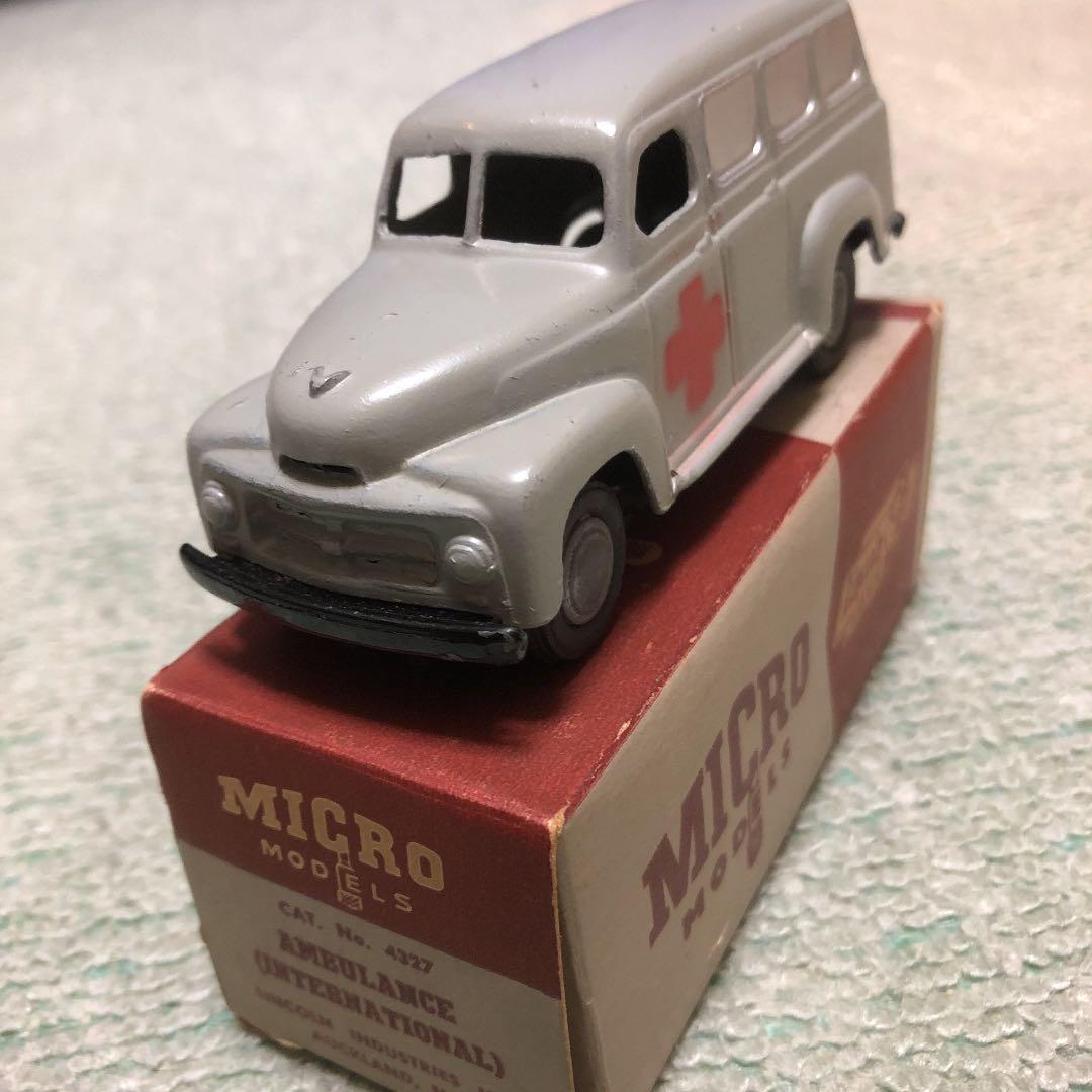 マイクロ　モデル、no20インターナショナル　アンビュランス、52.