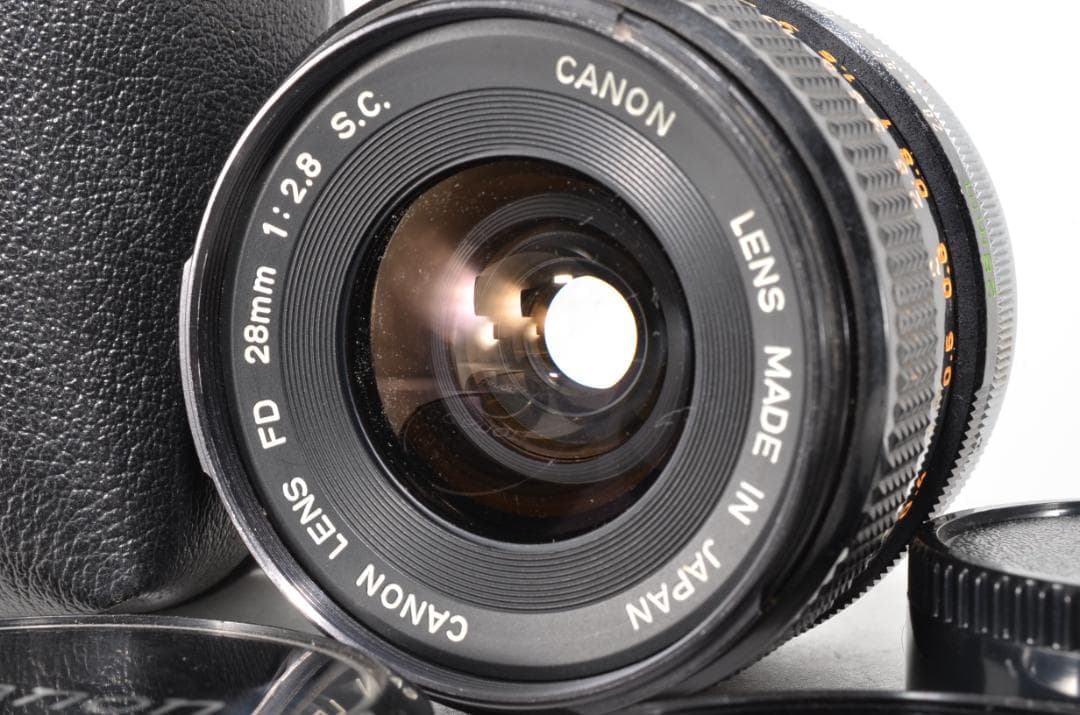 キヤノン Canon FD 28mm f2.8 S.C.#2050【付属品多数】 FD28mm f/2.8 S.C. - Canon Camera Museum