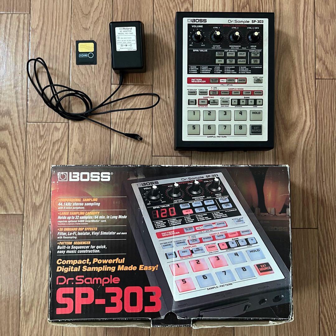 BOSS SP-303 Dr.Sample サンプラー Lo-fi 元箱付き