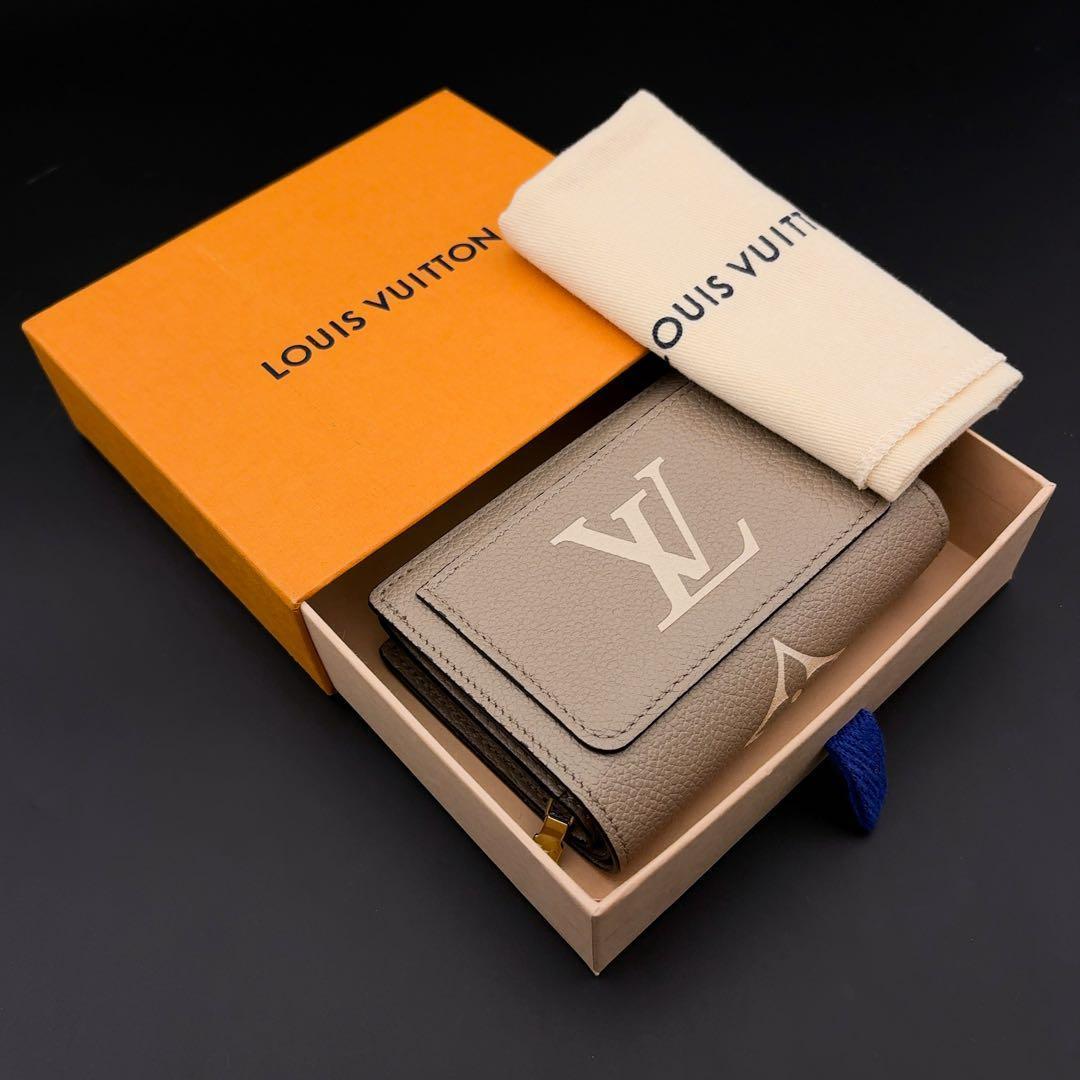 Milk様専用 ルイヴィトン バイカラー クレア トゥルトレール 二つ折り財布