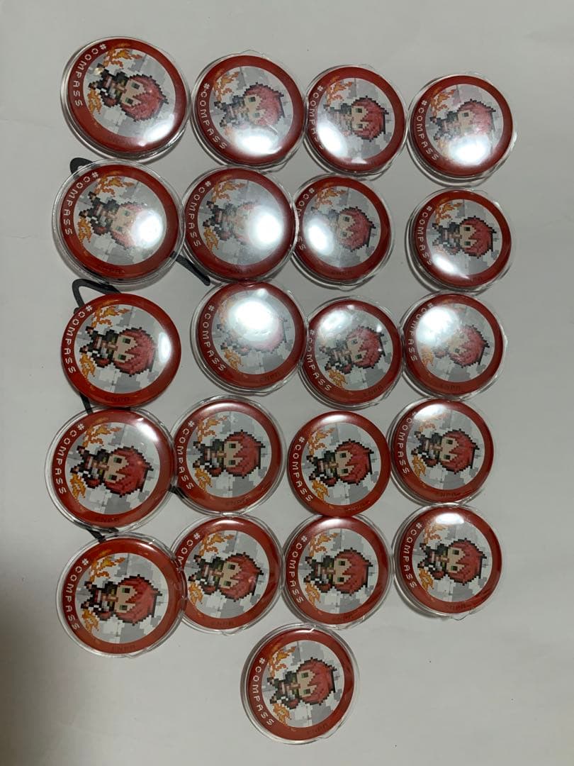 コンパス　きらら　輝龍院きらら　ドットヒーローズ　ライアリ　缶バッジ21個セット コンパス きらら 輝龍院きらら ドットヒーローズ ライアリ 缶バッジ21