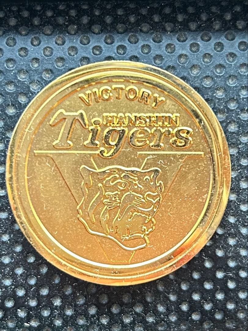 阪神タイガース　レア　優勝記念メダル　1985 阪神タイガース 1985年 優勝記念メダル（金メッキ）｜リベシティフリー