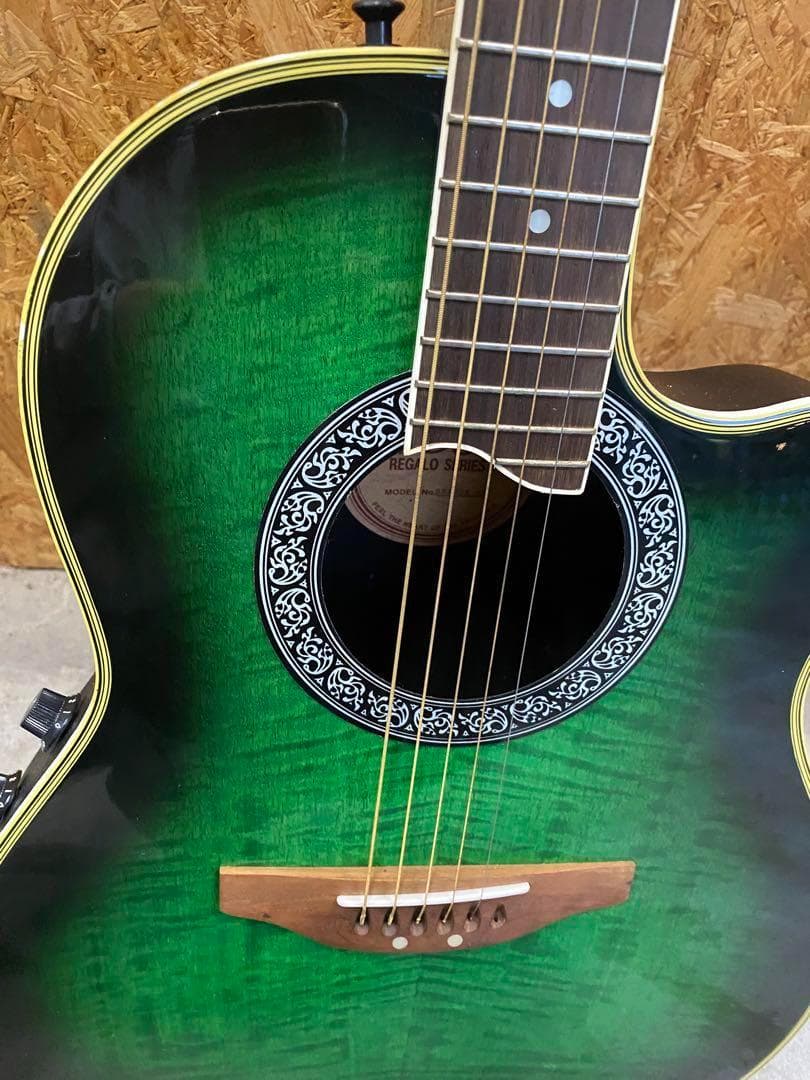 ギター】ANBOY REA-35E グリーン - メルカリ