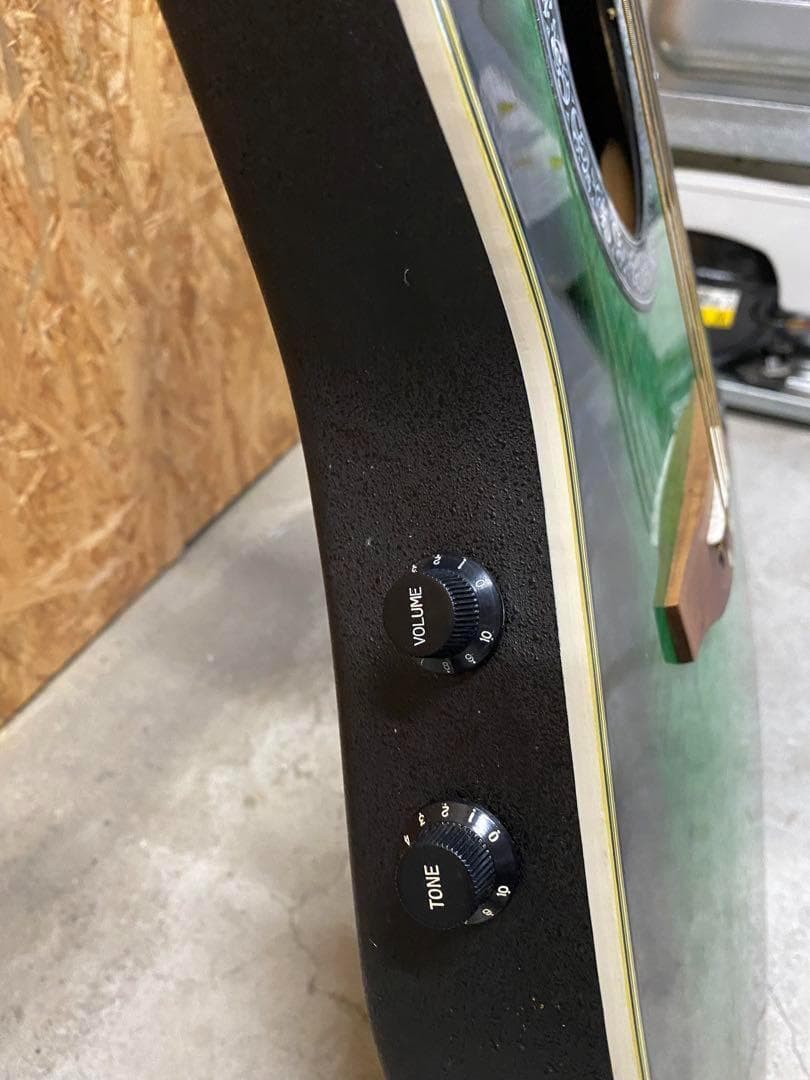 ギター】ANBOY REA-35E グリーン - メルカリ