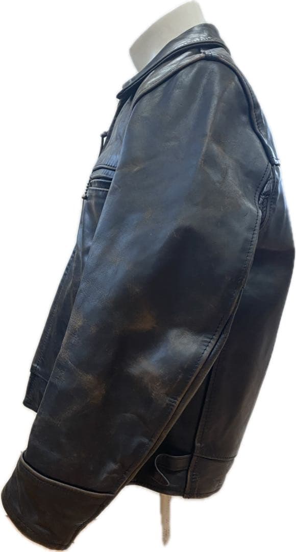 茶芯AERO LEATHER HIGHWAYMAN 馬革 90s前期 - メルカリ