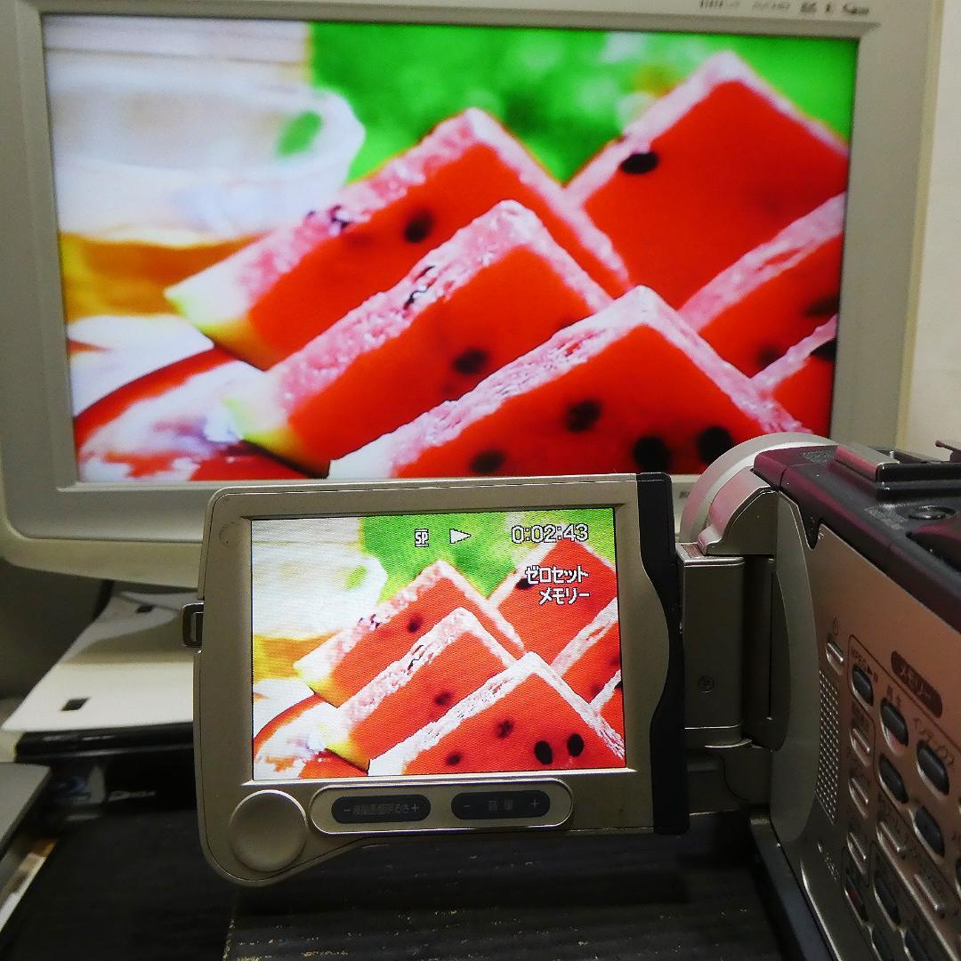 動作品ソニー DCR-TRV30 MiniDVビデオカメラ　DVDダビングに最適