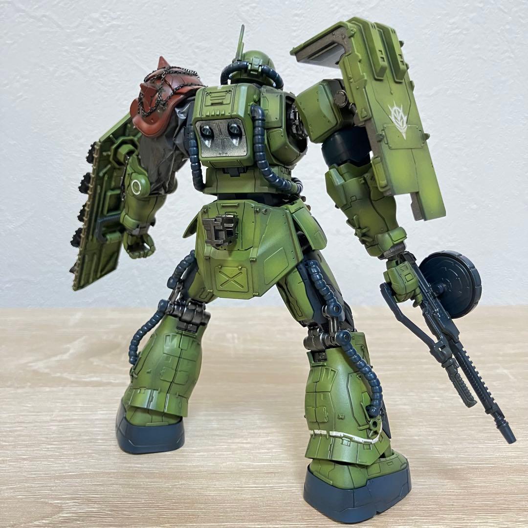 hg ザクⅡ F型 ソラリ機 ルショーン機 チャブス機 ケイル機