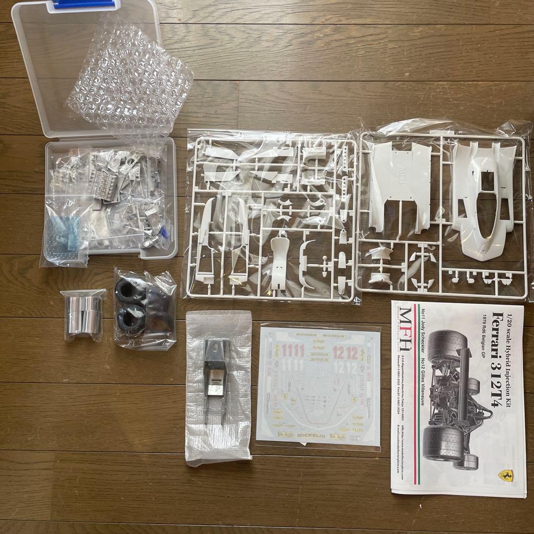 Ferrari 312T4 1/20スケール ハイブリッドキット　最強セット！