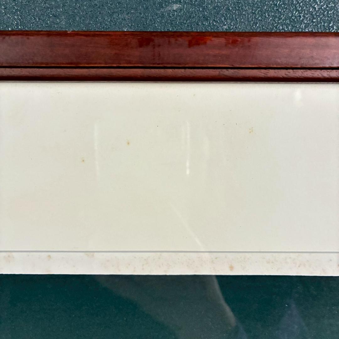 宮本秋風「十六夜月」木版画 直筆サイン・印章・エンボス印有 人気木版