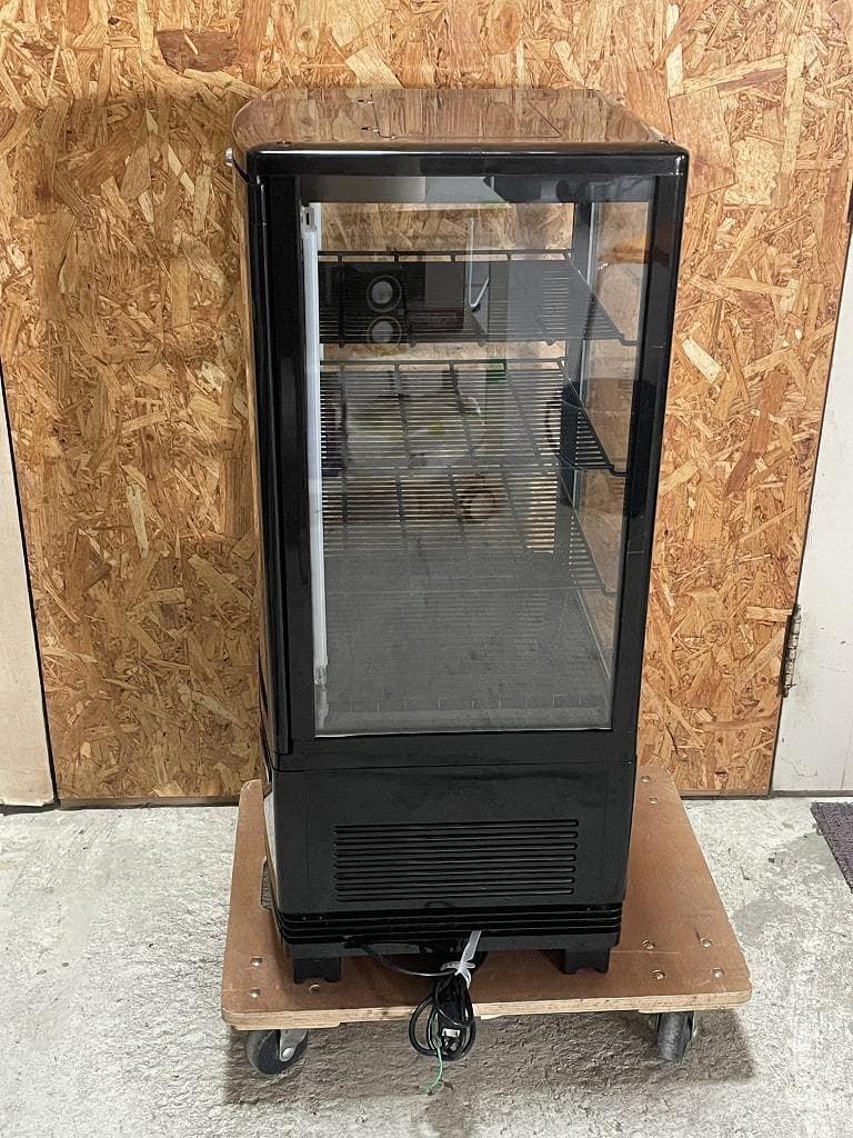 【美品】ヒジル　卓上冷蔵ショーケース　HJR-URK70BK　2021年製