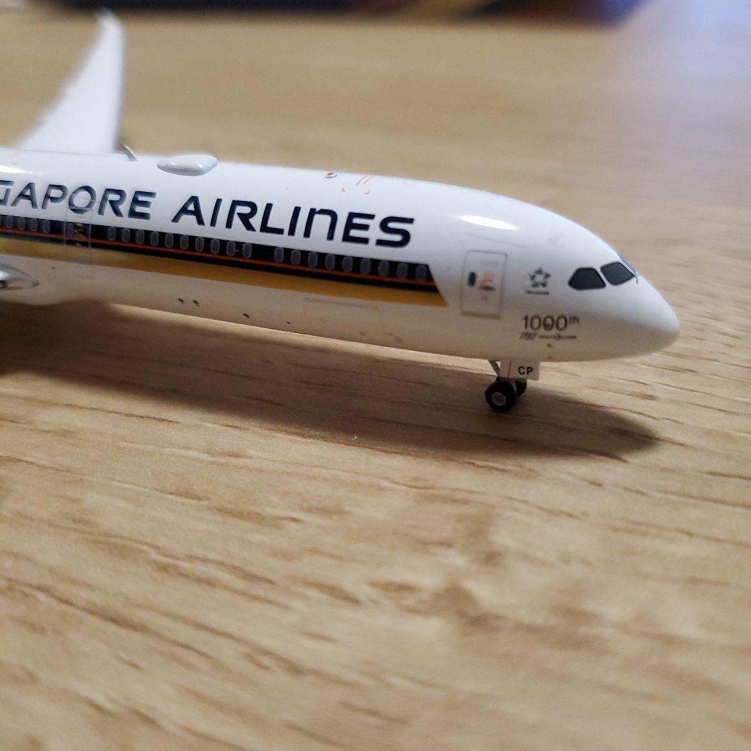 飛行機模型 シンガポール航空 B787-10 1000th 787 - メルカリ