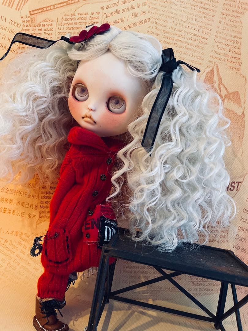 カスタム アイシードール デザインウィッグ アウトフィットフルセット