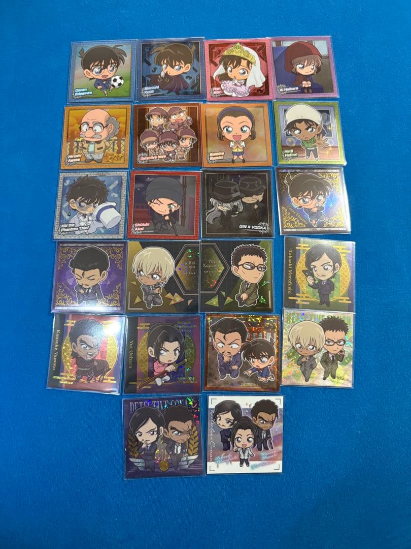 名探偵コナン　アポトキシン4869グミ　aptx4869 ちぢませ隊シールコンプ