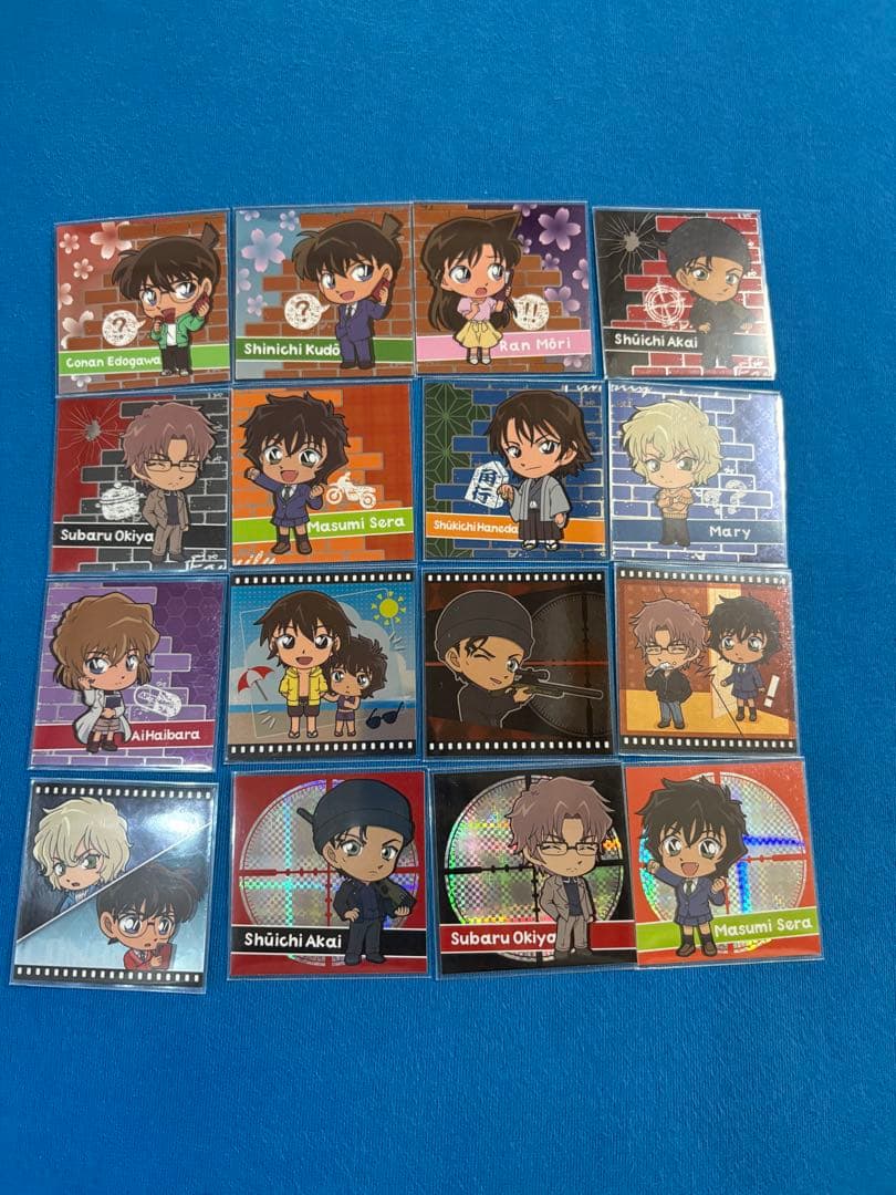 名探偵コナン　アポトキシン4869グミ　aptx4869 ちぢませ隊シールコンプ