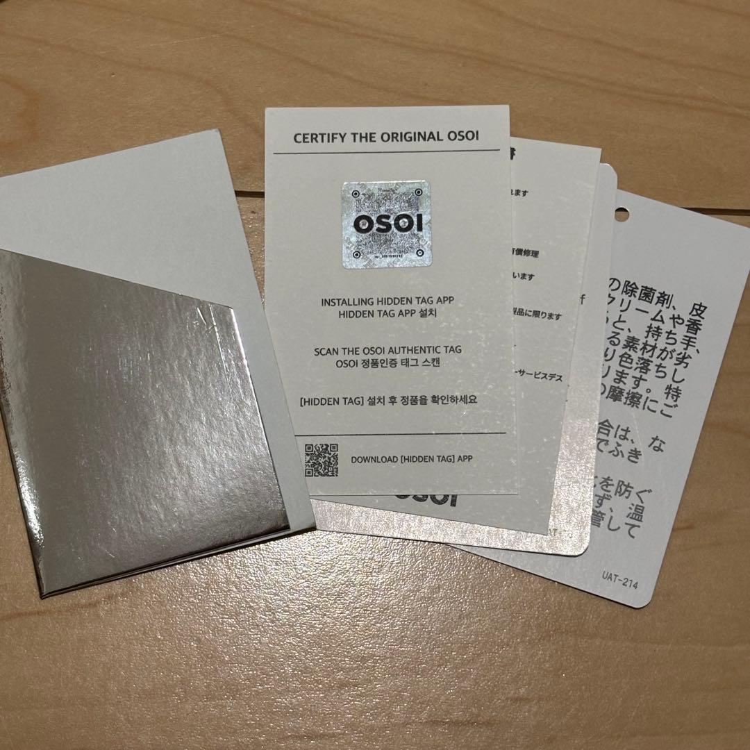 ＜OSOI＞FOLDER MINI バッグ