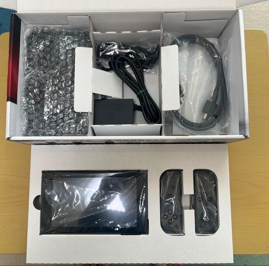Nintendo Switch 初期型 本体 箱あり 付属品完備 画面焼けあり