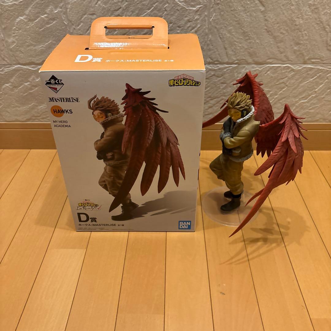 僕のヒーローアカデミア フィギュア ホークス　D賞　箱あり