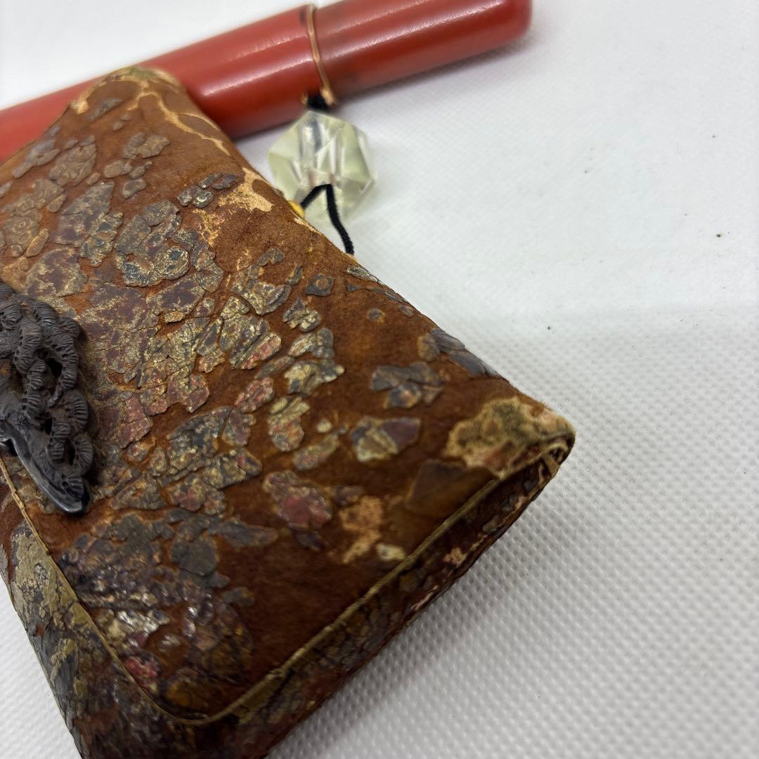 煙管　煙管筒　煙草袋　アンティーク