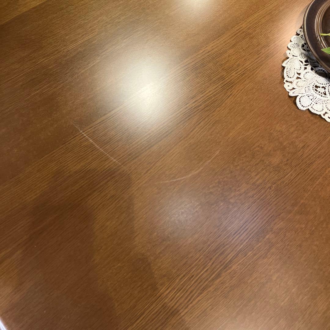 moi 　カリモク　ヴィンテージ オーク　８角　ダイニングテーブル