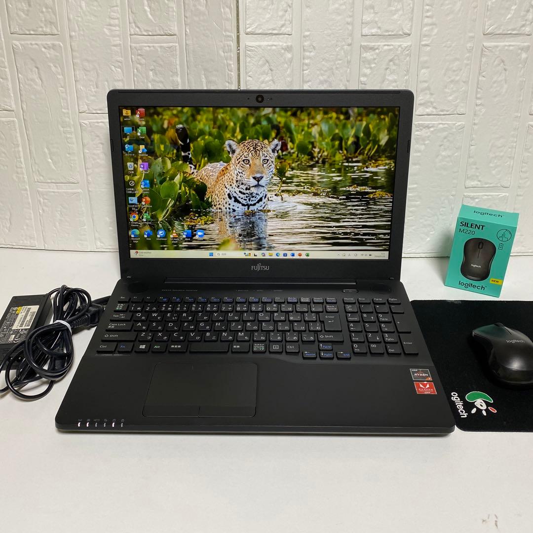 Windows11 オフィス付きRYZEN7 SSD256GB 富士通ノートPC - メルカリ