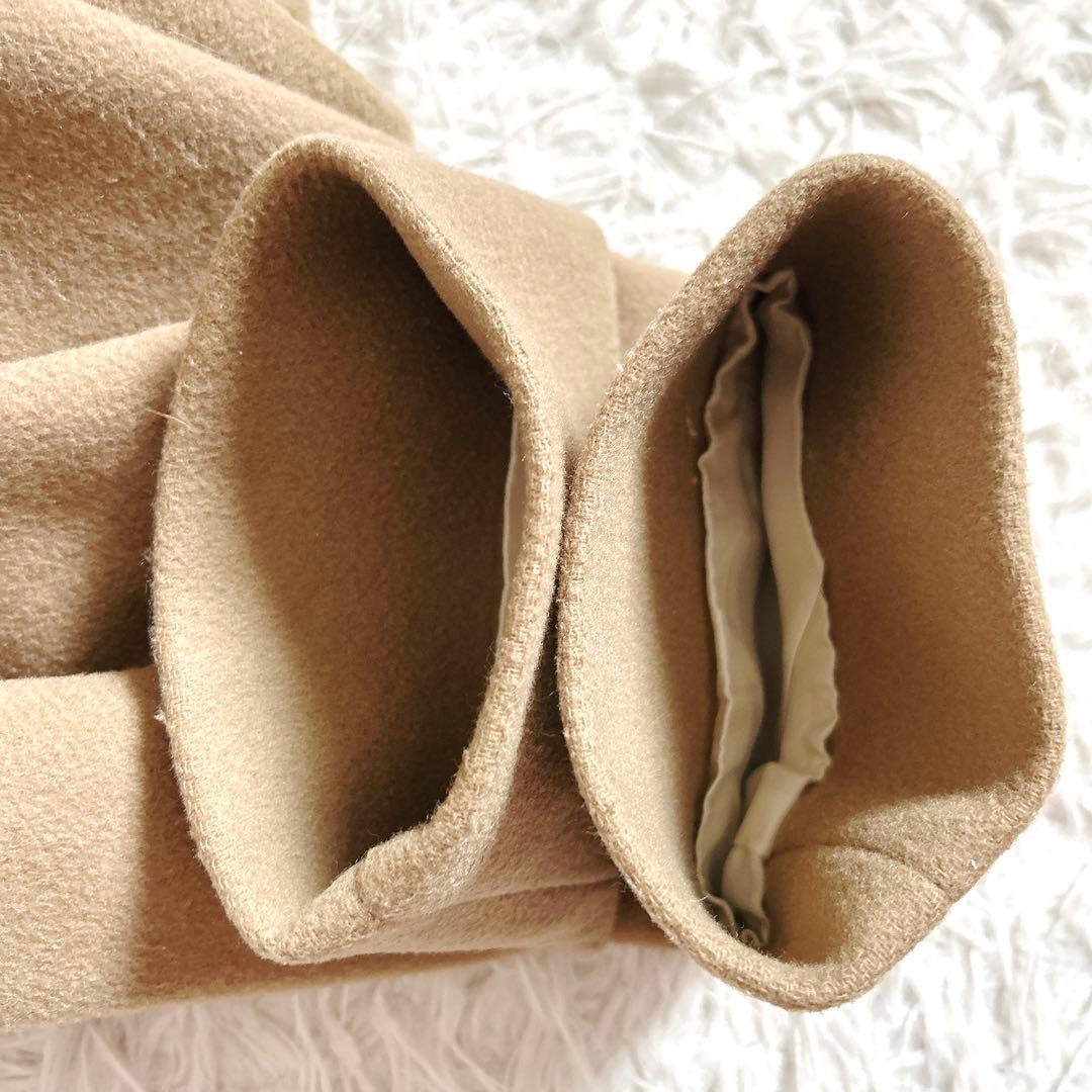 プルミエアロンディスモン⁂マンテコ ロングチェスターコート キャメル