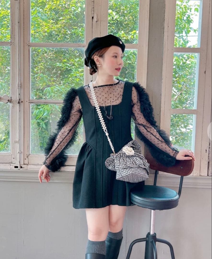 新品★未開封★sahabyelliee★フリルバッグ2つまとめ売り