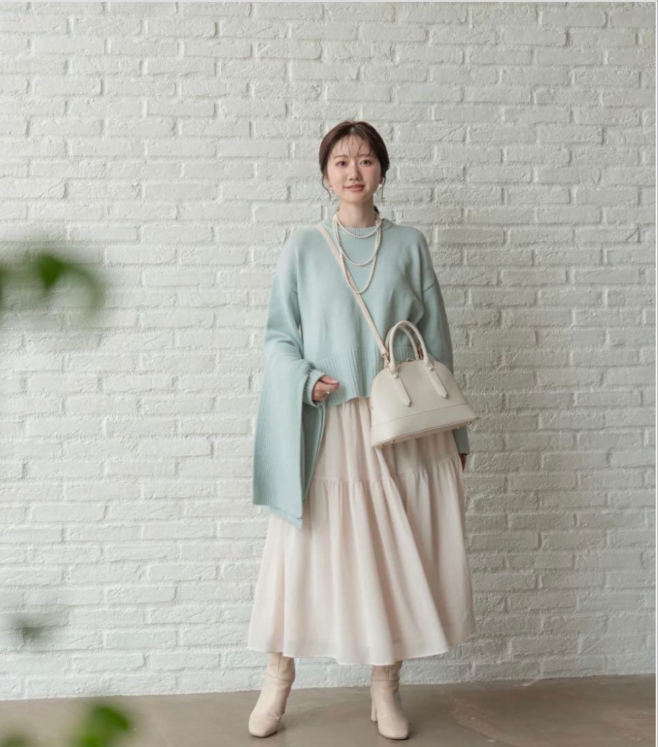 2WAYエコレザーミドルボストンバッグ　メゾンエシェル