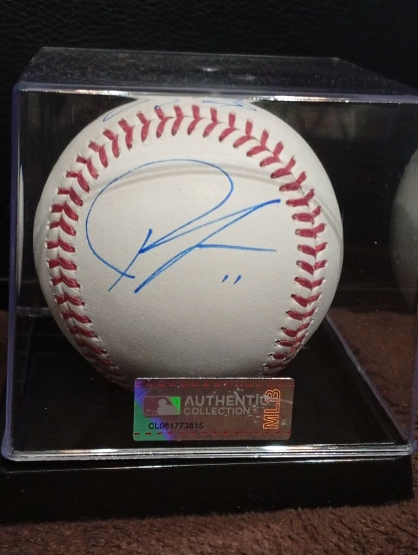 ケース付き！大谷翔平 佐々木朗希 山本由伸 直筆サインボール MLB公式