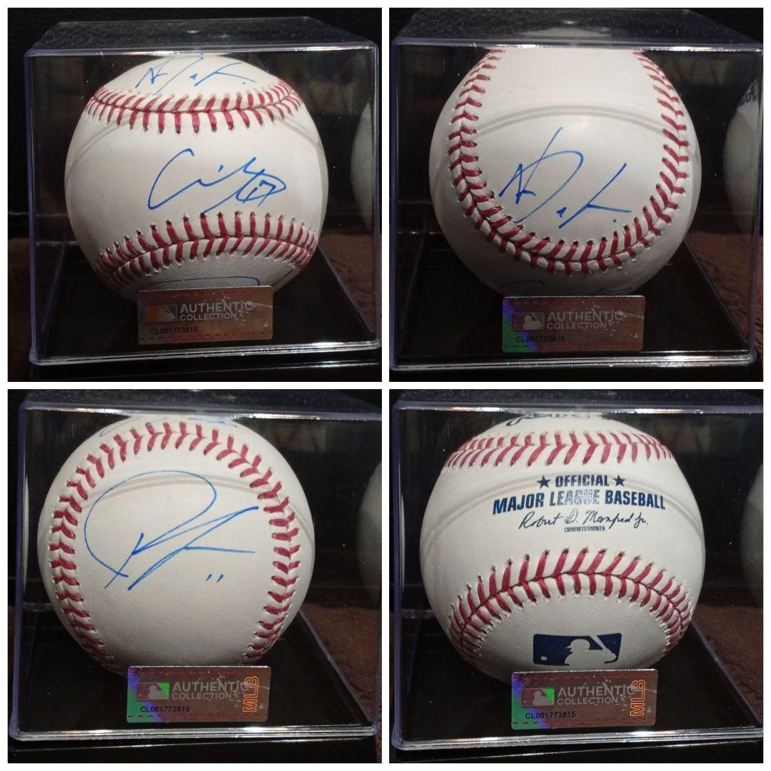ケース付き！大谷翔平 佐々木朗希 山本由伸 直筆サインボール MLB公式