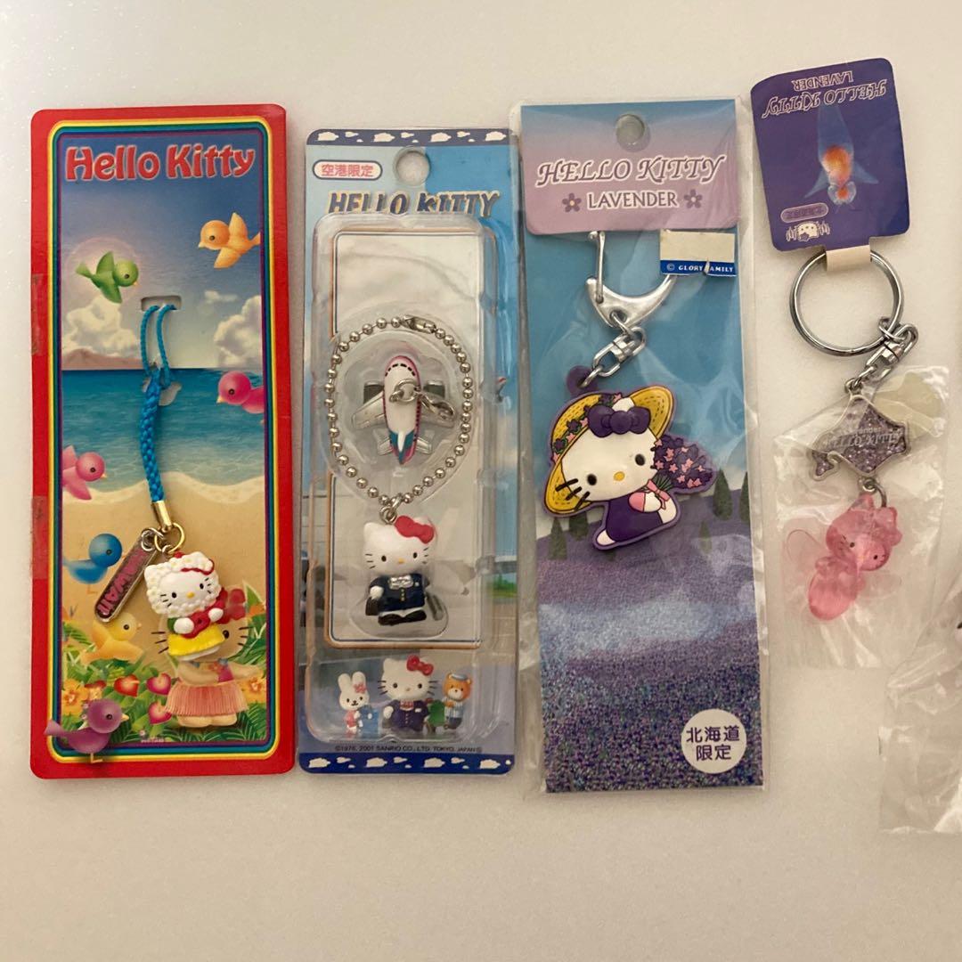 ご当地ハローキティ ストラップセット 14点