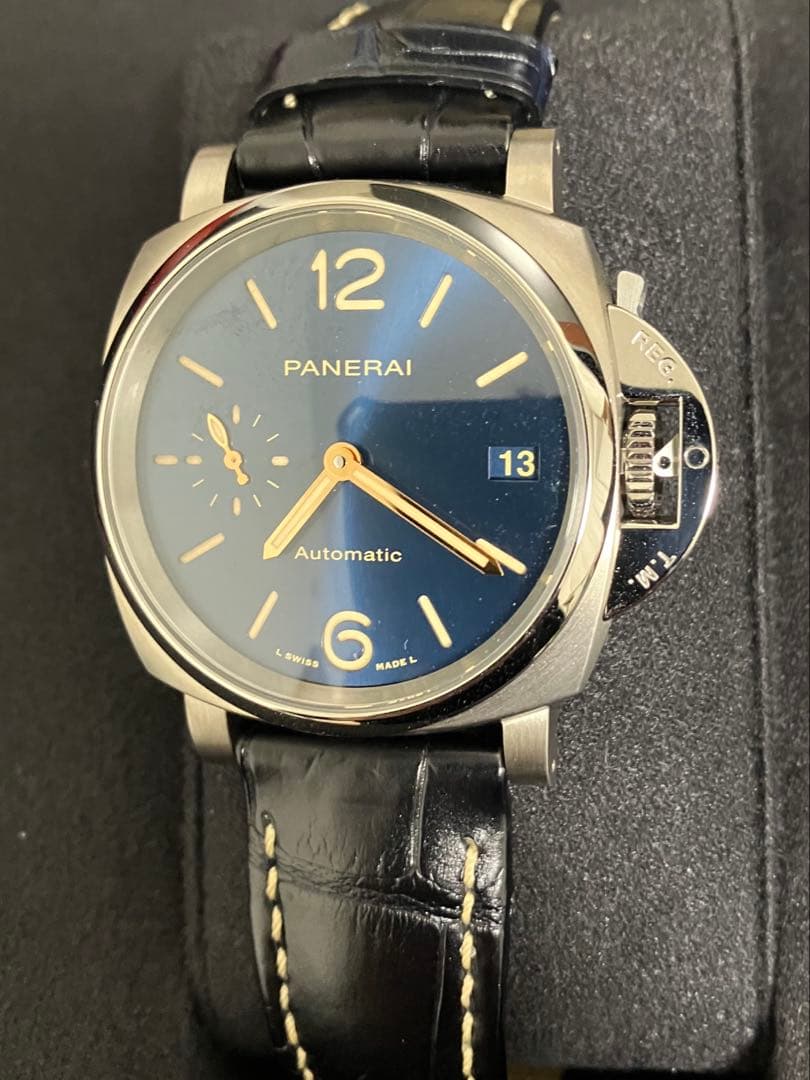 未使用　パネライ PAM00926 チタン 青文字盤