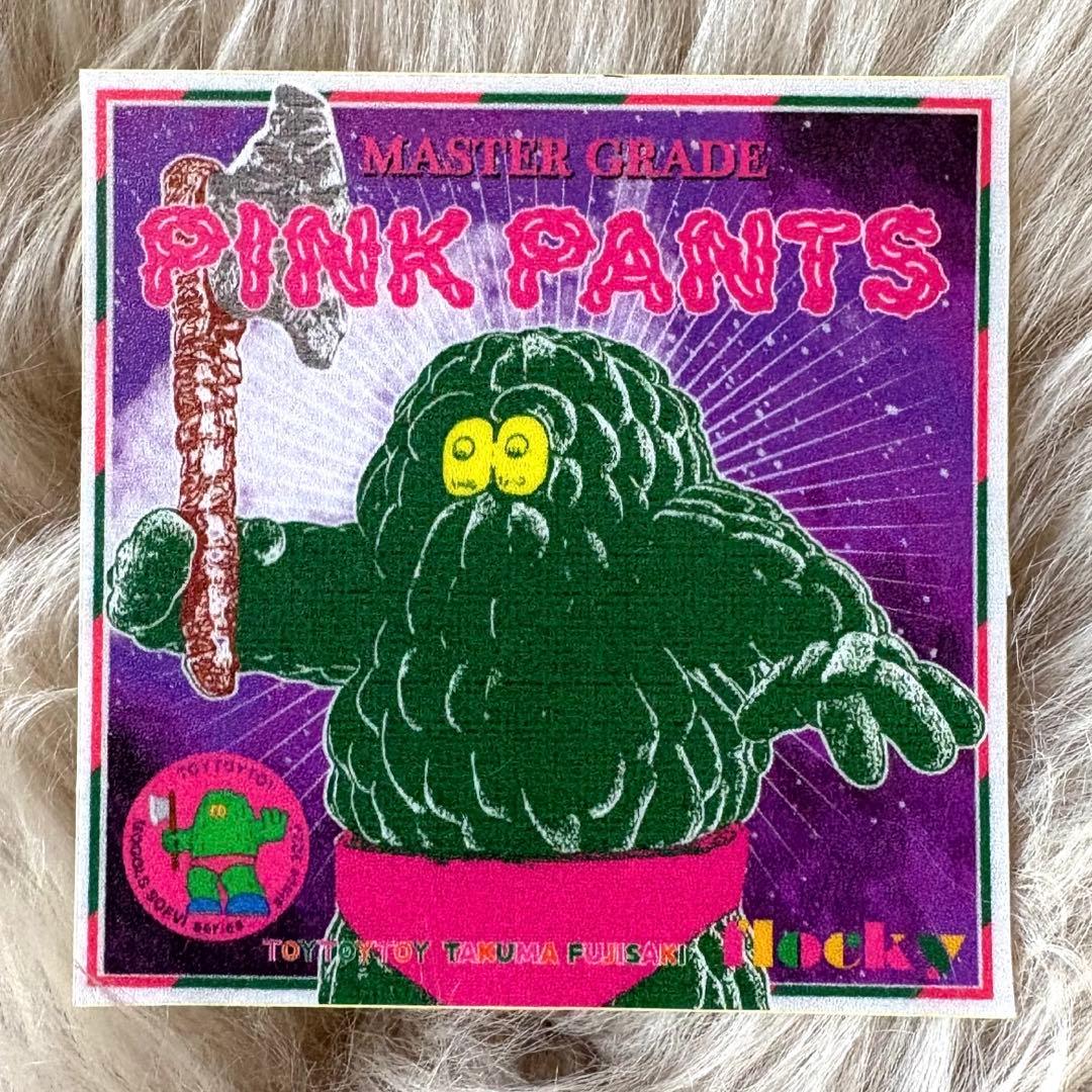 フジサキタクマ☆非売品ステッカー☆シール☆マスターグレードピンク