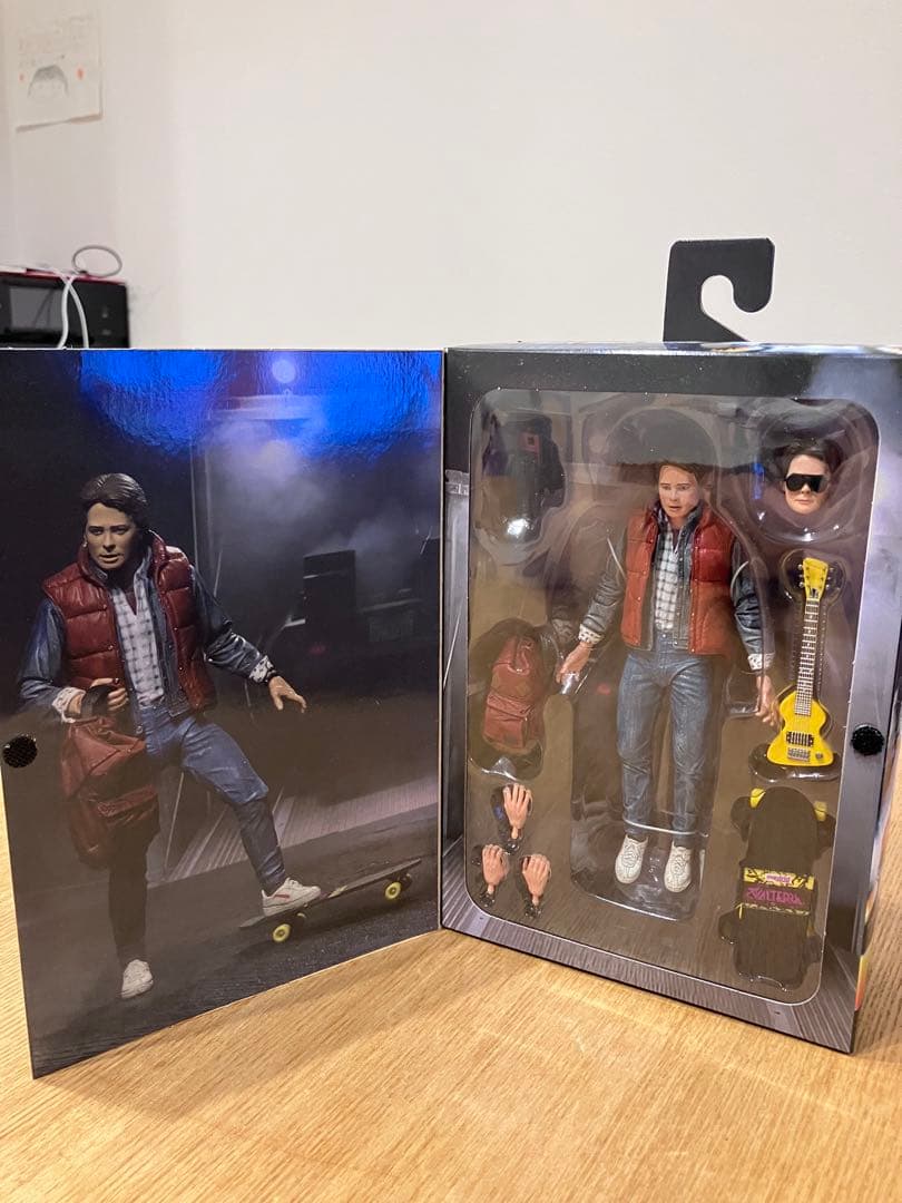 最終価格NECAバックトゥザフューチャー　Marty&Docbrown