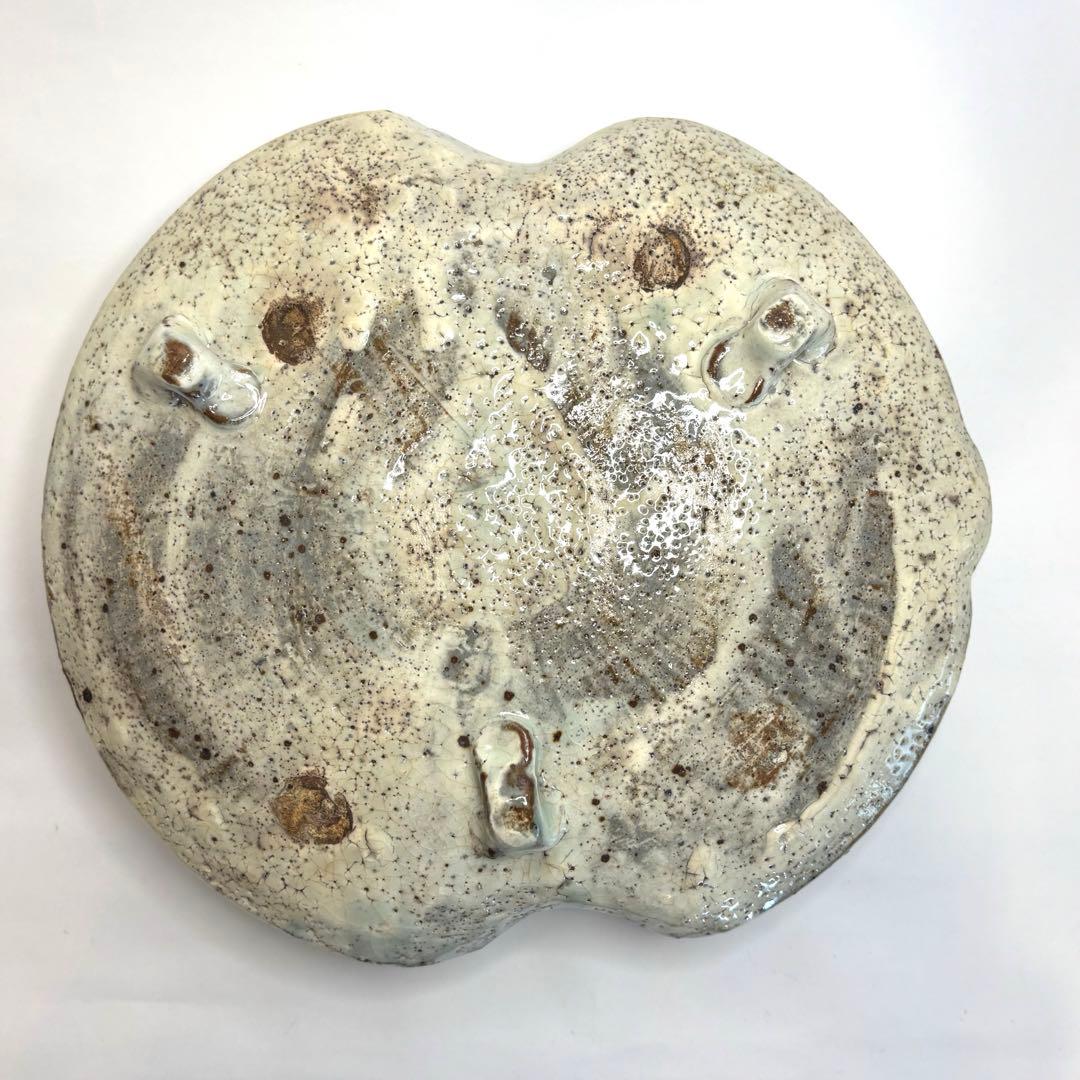 永江港史さん 絵志野焼 鹿 梅 鉢 小皿5枚セット