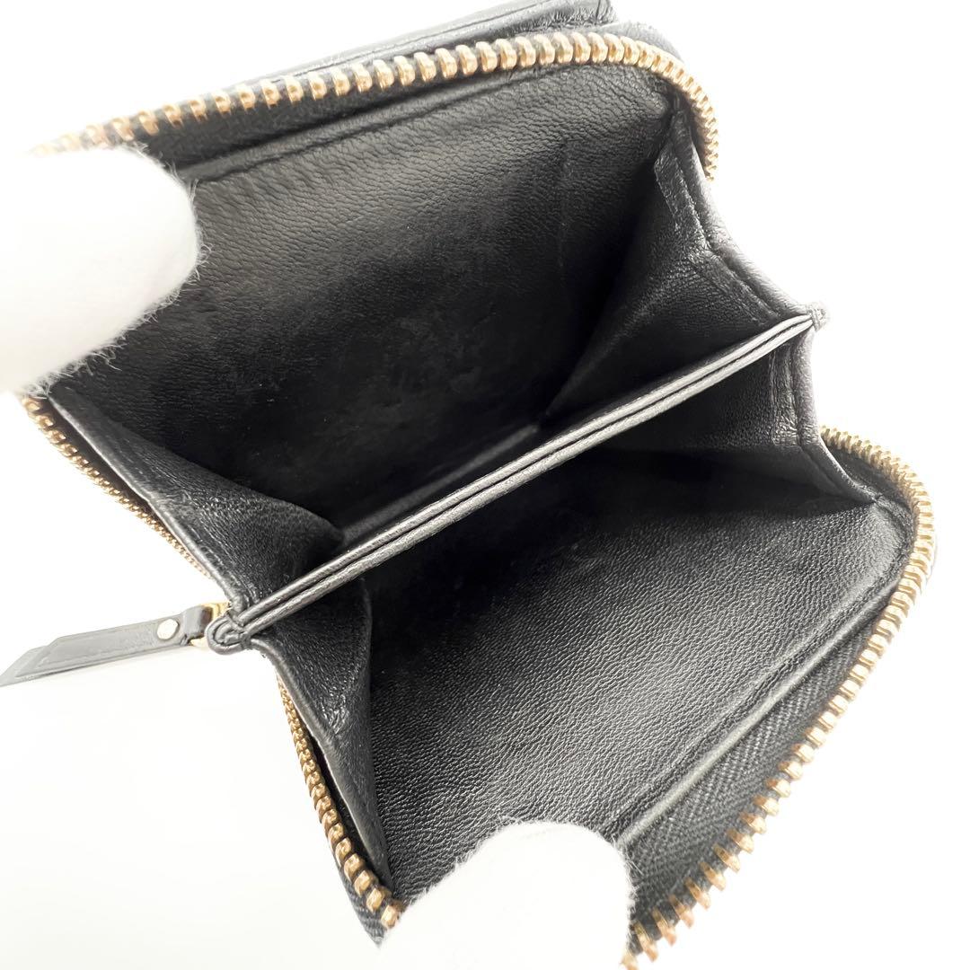 人気✨】 ミュウミュウ 二つ折り財布 マテラッセ ラウンドジップ