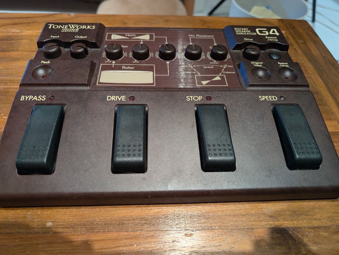 ロータリーシミュレーター korg toneworks G4 KORG TONEWORKS G4