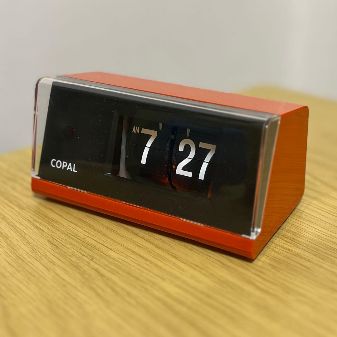 美品！メンテ済み】元箱付き COPALパタパタ時計 AP-110